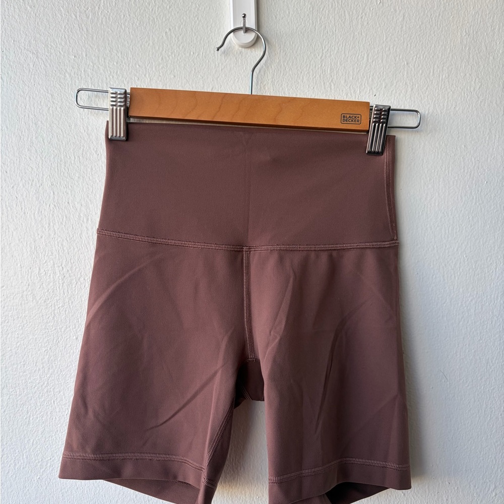 lululemon athletica Brown Bike Shorts